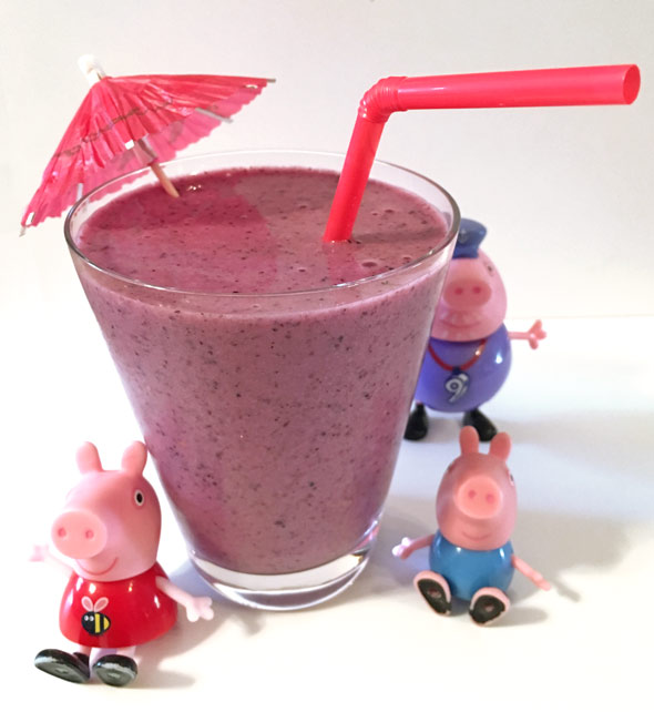 Diet Banana Berry Smoothie