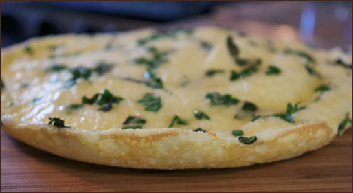 Cheese And Herb Souffle Omelet