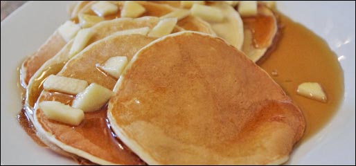 Apple Blender Pancakes