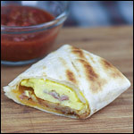 Hash Brown Breakfast Burritos