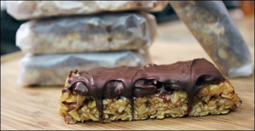 Packaging The Chewy Almond Date Granola Bars