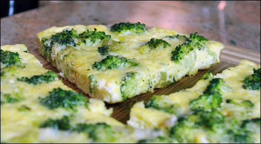 Broccoli And Bell Pepper Frittata