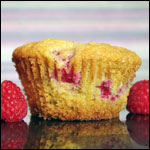 Raspberry White Chocolate Buttermilk Muffins