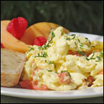 Smoked Salmon Scrambled Eggs