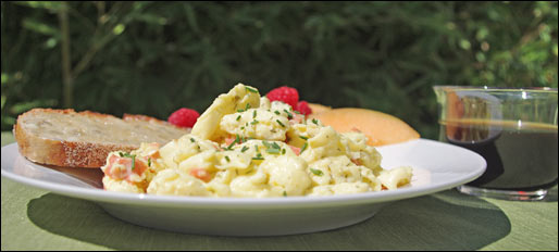 Smoked Salmon Scrambled Eggs