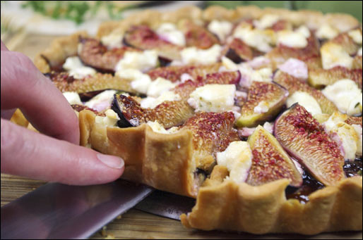 Fig and Goat Cheese Tart