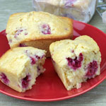 Raspberry Grapefruit Mini Breads