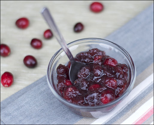 Cranberry Sauce Pancake Topping