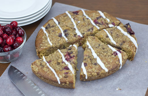 Cranberry Sauce Coffee Cake