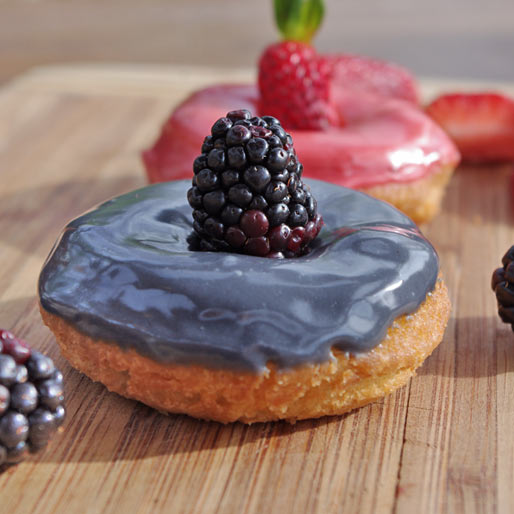Berry Delicious Cake Donuts