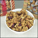 Holiday Spice Granola With Cranberries