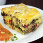 Basic Sausage Breakfast Strata