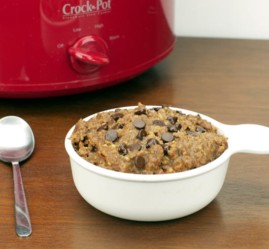 Chocolate Steel Cut Oatmeal (Slow Cooker)