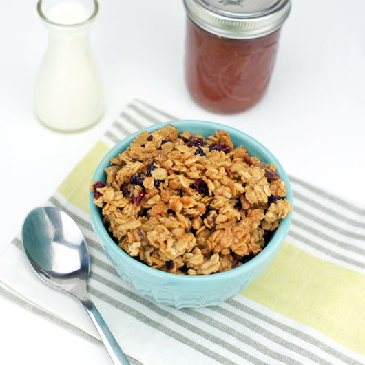 Orange Marmalade Granola Recipe