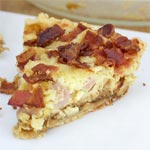 Fig Jam & Spam Breakfast Pie