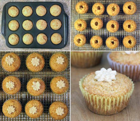 Making Maple Buttercream Muffins