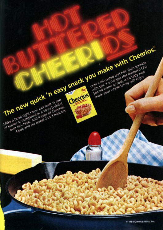 Hot Buttered Cheerios