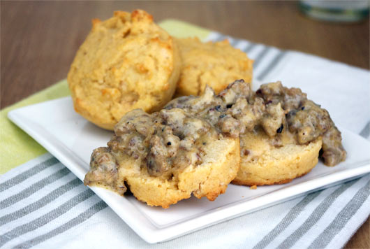 Stone Age Biscuits And Gravy
