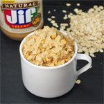 Microwave Peanut Butter Oatmeal