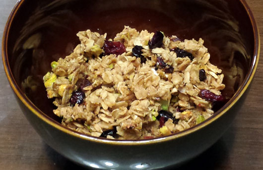 Cherry Pistachio Granola