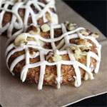 Baked Cinnamon Roll Donuts