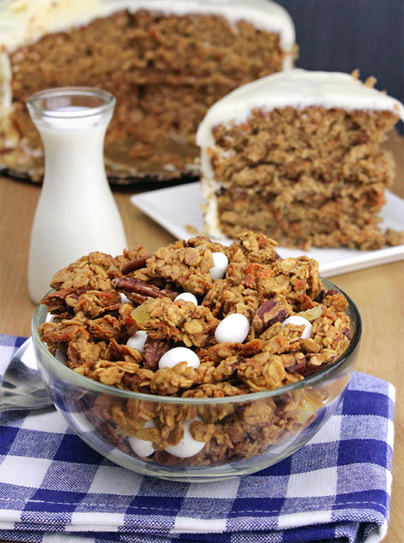 Twice-Baked Carrot Cake Granola