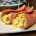 Ham-Wrapped Breakfast Burritos