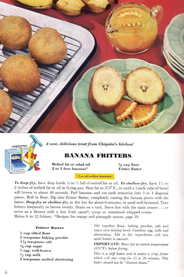 Classic Banana Fritters