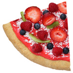 Fruit Breakfast Pizza w/ Granola Crust