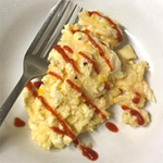 Sriracha Scrambled Eggs