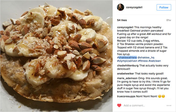 Corey Cogdell Pancake Post Corey Cogdell Pancake Post