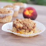 Pecan Peach Muffins