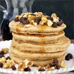 Low-Fat Whole Wheat Pancakes