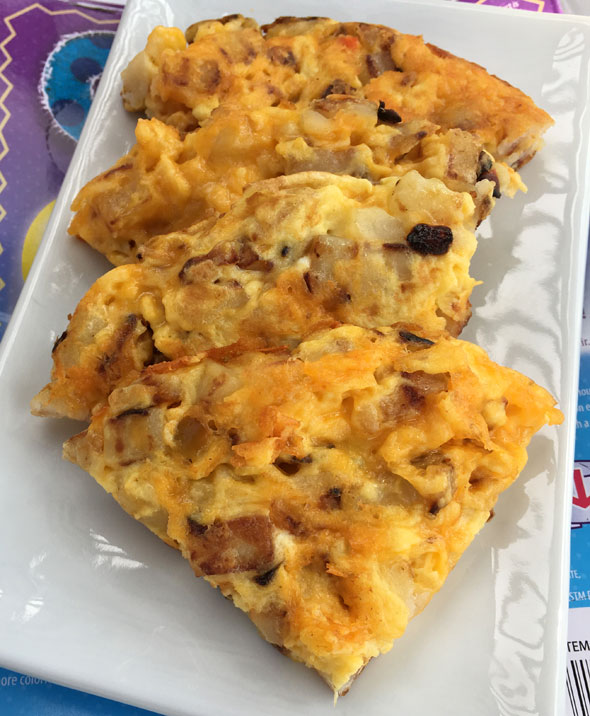 Cheddar Potato Frittata