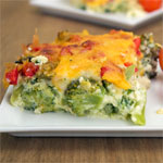 Baked Vegetable Omelette