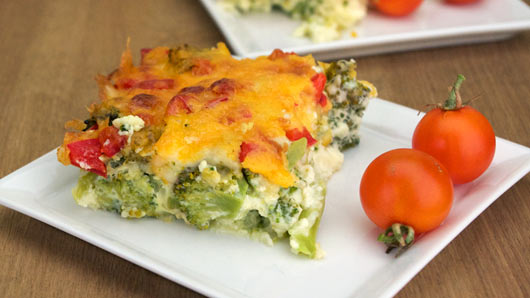 Baked Vegetable Omelette