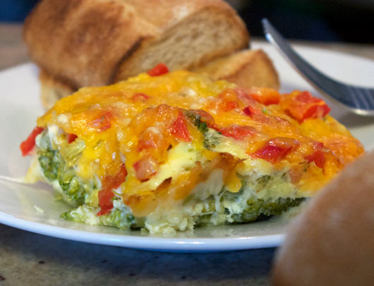 Baked Vegetable Omelette