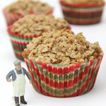 Applesauce Oatmeal Muffins