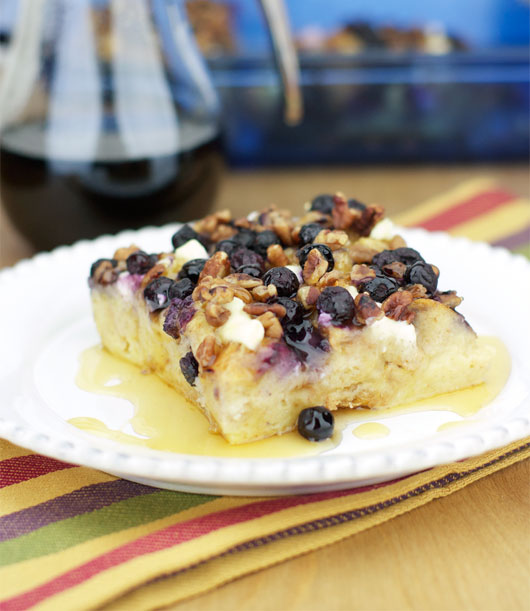 Blueberry French Toast Bake