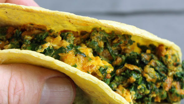 Chorizo And Spinach Scramble Chorizo And Spinach Scramble