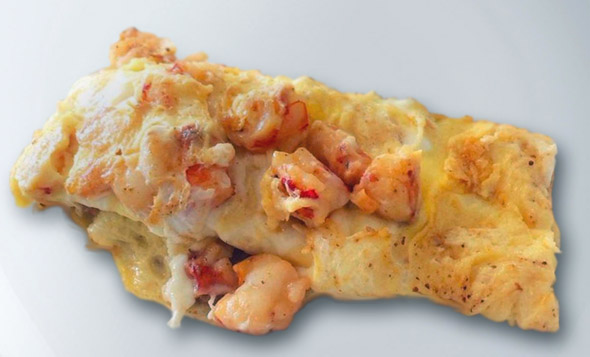 Shrimp And Cheese Omelette