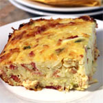 Hash Brown Breakfast Casserole w/ Bacon Recipe | MrBreakfast.com