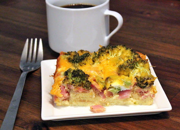 Breakfast Ham Casserole