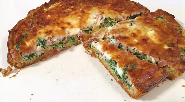 Florentine Breakfast Pizza Florentine Breakfast Pizza