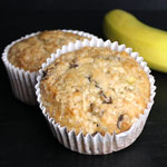 Chocolate Coconut Banana Bread Muffins