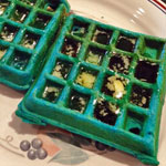 Blue Corn Waffles