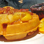 Double Apple Waffles