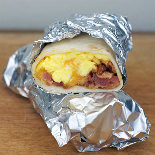 Tortilla Wrap-Ups (Breakfast Burrito)