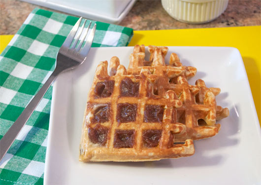 Honey And Whole Wheat Waffles