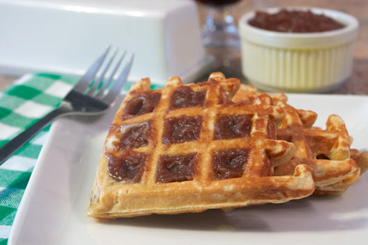 Honey And Whole Wheat Waffles